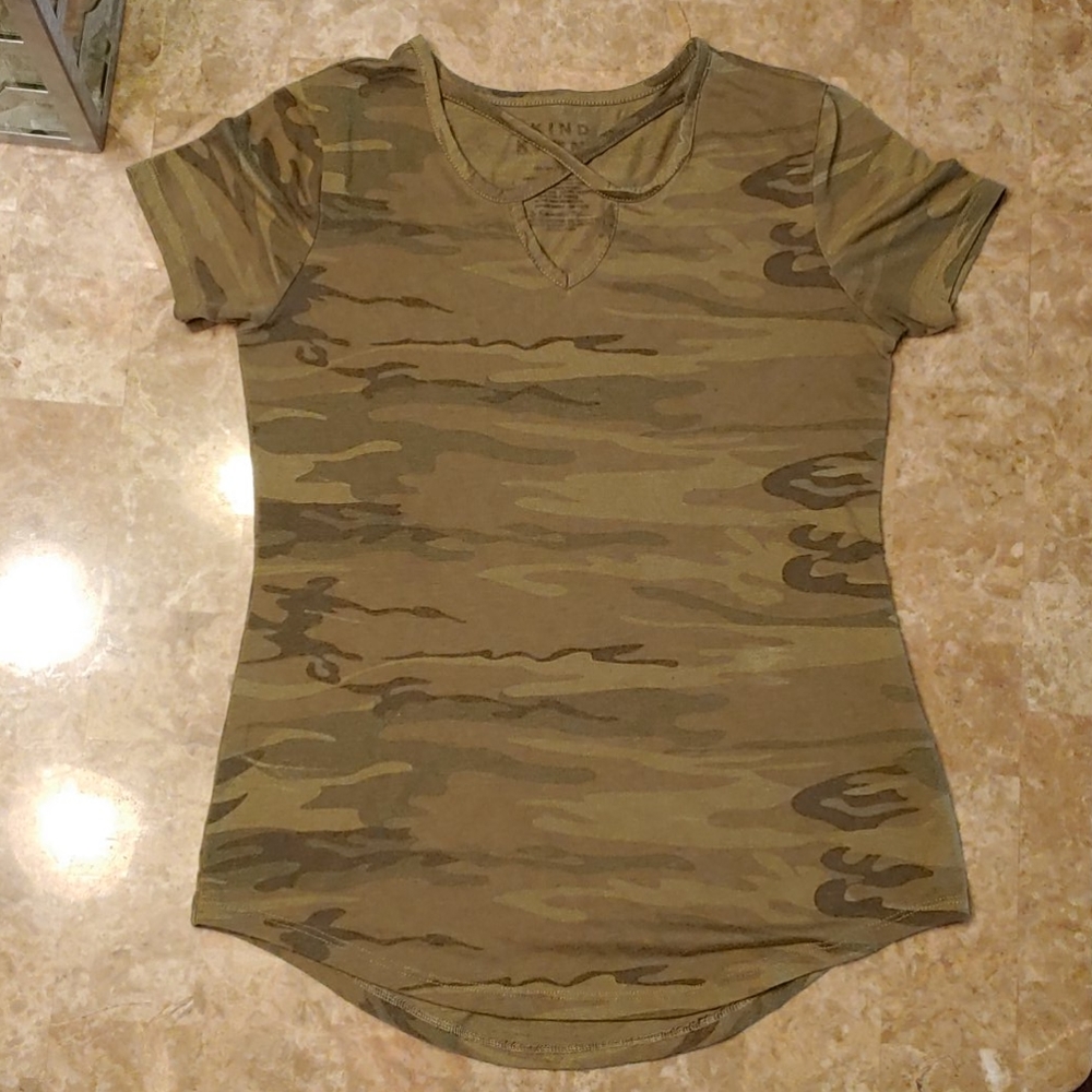 A crisscross muscle shirt from Kind Karma